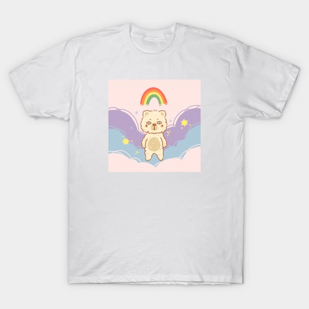 Cloud Bear T-Shirt by krowsunn